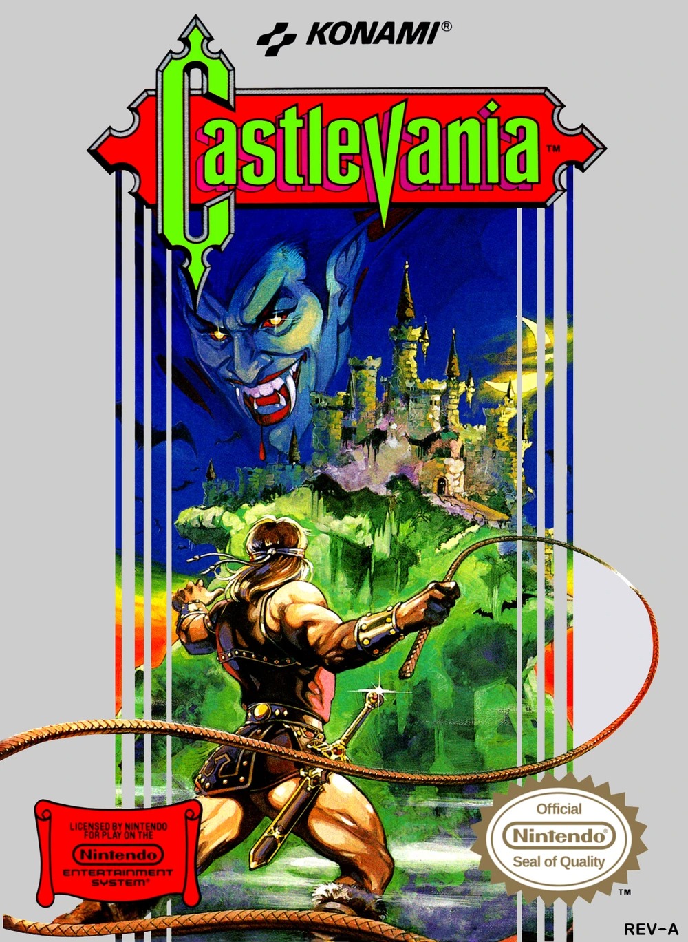 Castlevania NES - Copyright © Konami